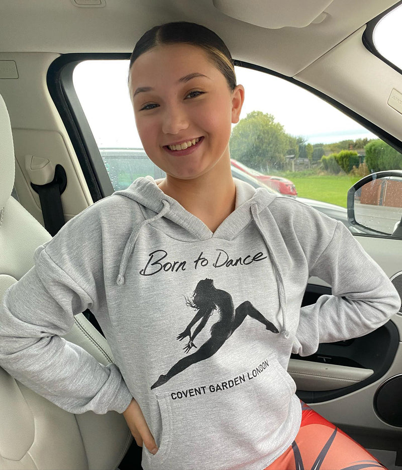 Pull Over Cropped Hoodie