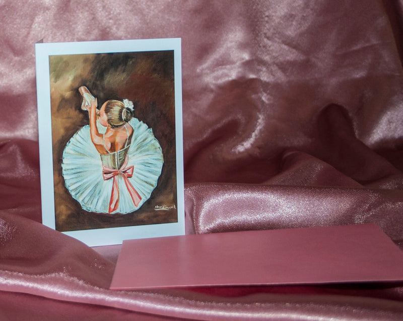 Set of 6 greetings cards reproduced from original paintings