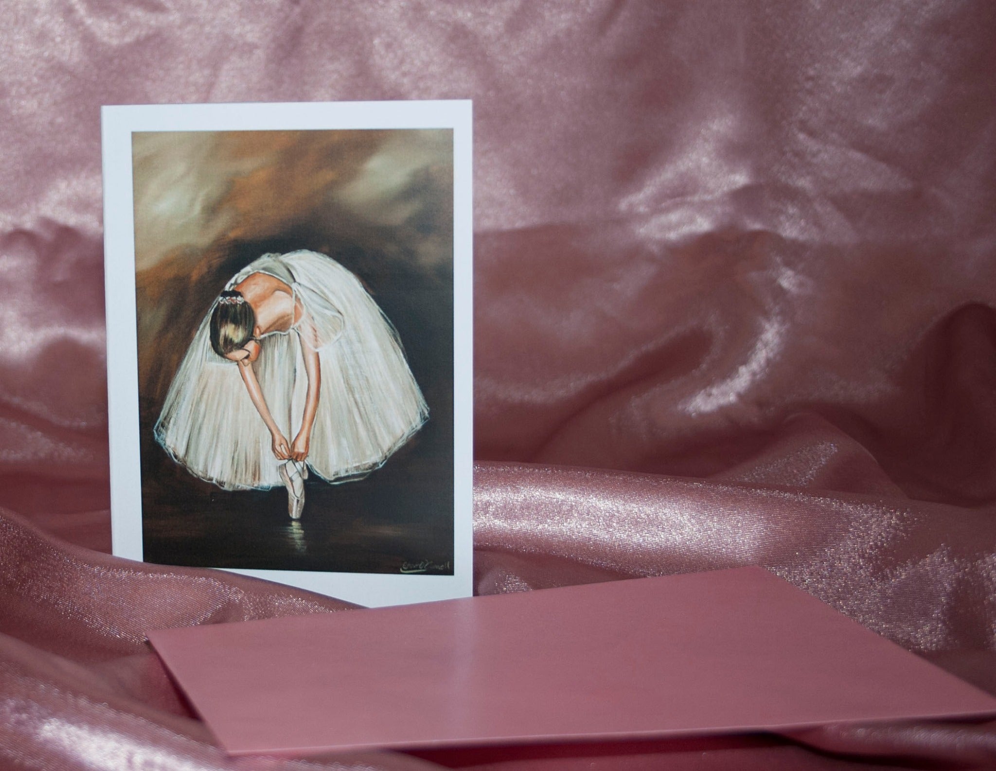 Set of 6 greetings cards reproduced from original paintings