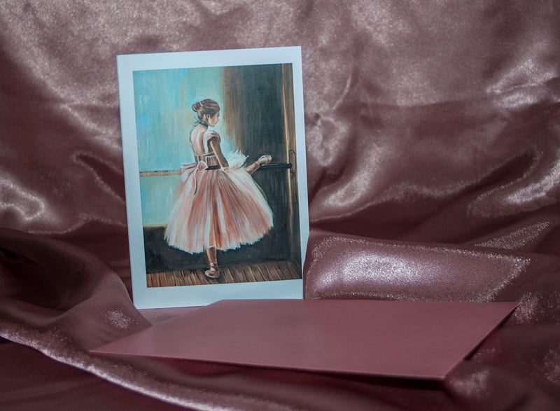 Set of 6 greetings cards reproduced from original paintings