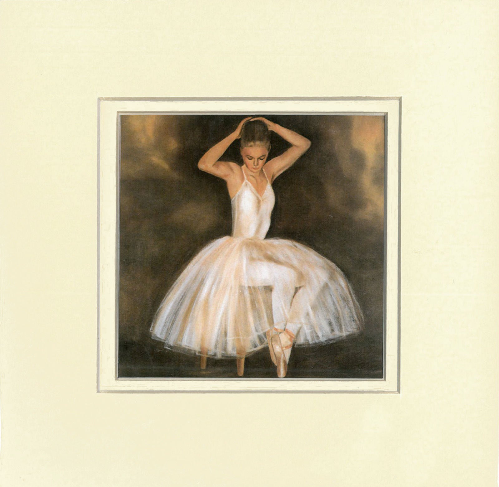 Ballerina Seated
