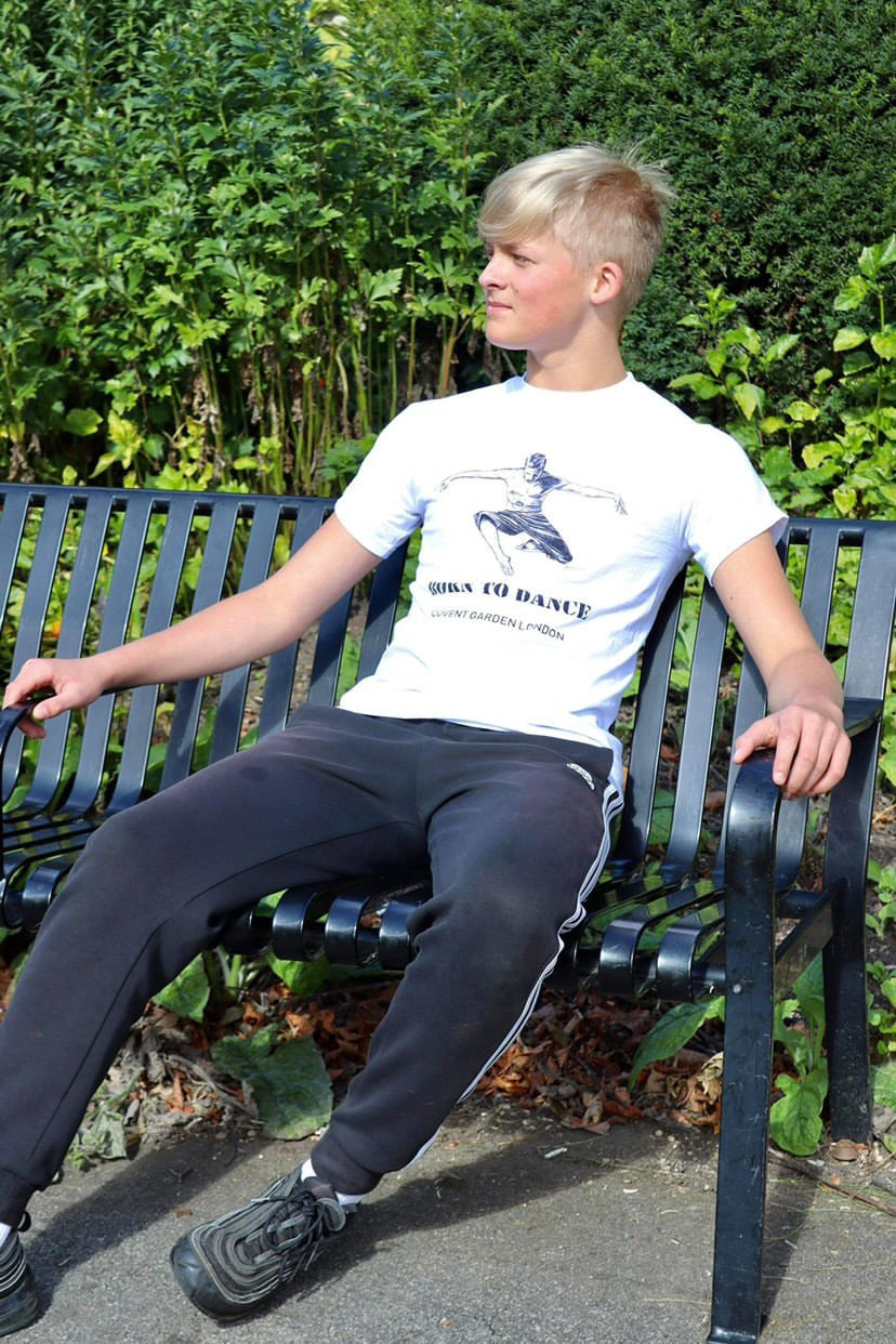 Boys Dance 2 “Marcus” T-shirt in White