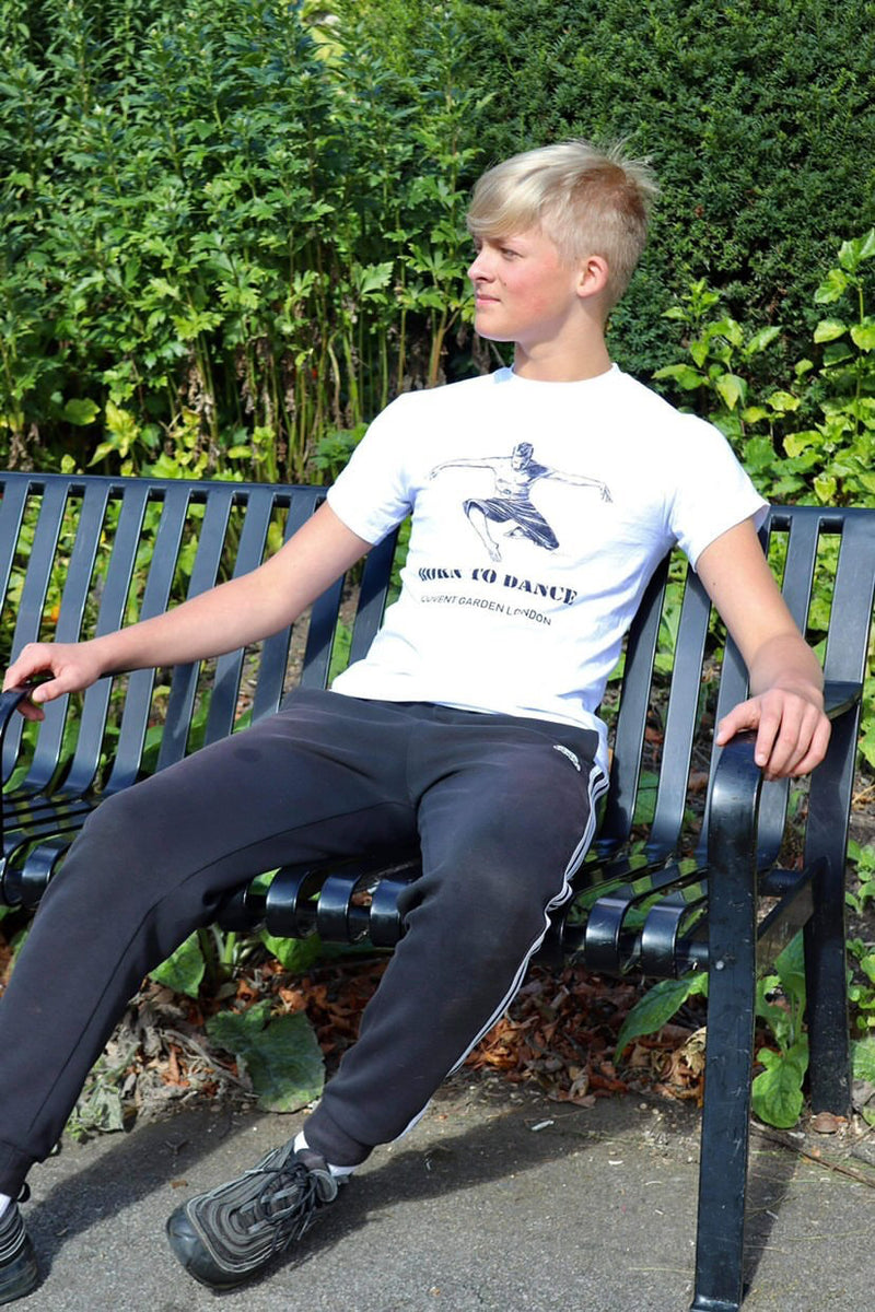 Boys Dance 2 “Marcus” T-shirt in White