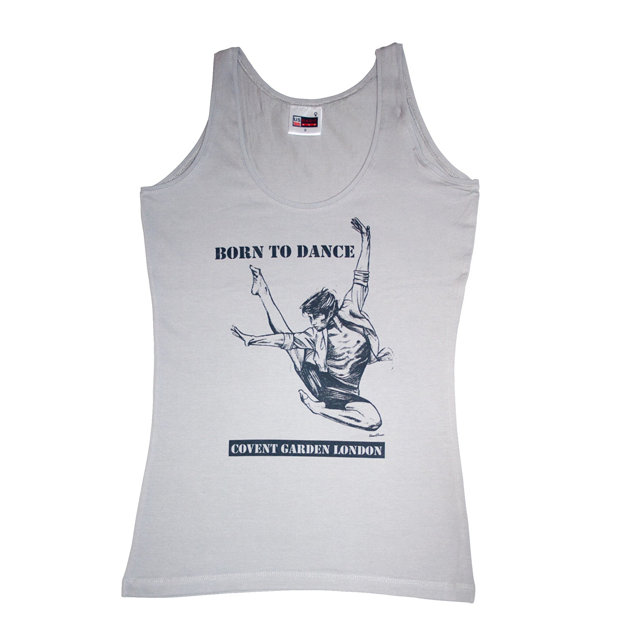 Boys Dance 2 “Alex” Vest Top in Grey